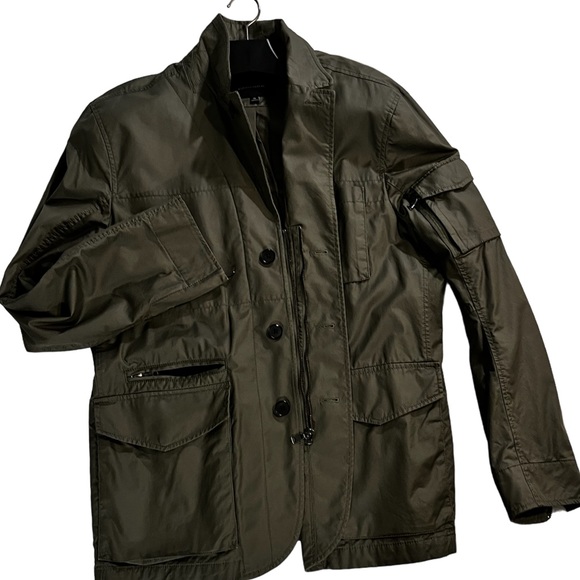 Coated Cotton Men’s Military Field Jacket / Blazer - Picture 5 of 7
